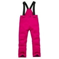 thumbnail image 2 of Blekii Combinaison de Neige Isolée pour Tout-Petits Hiver, Pantalon Cargo de Ski Filles Garçons Résistant à l'Eau pour Extérieur, 2 of 9