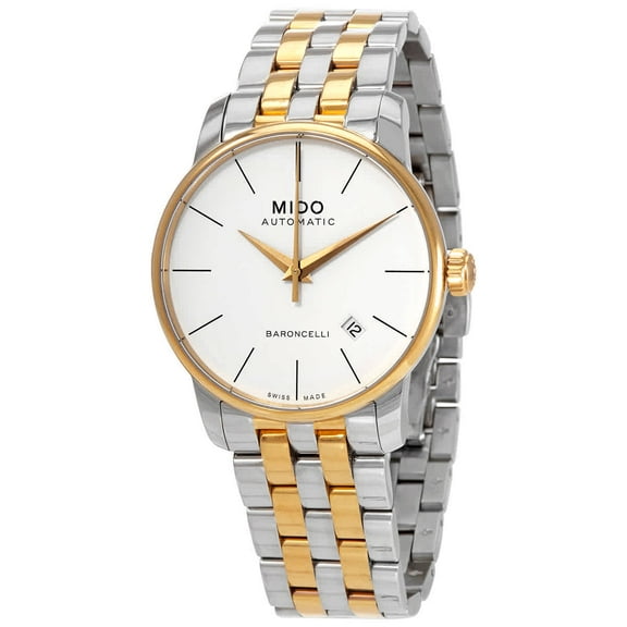 Mido Baroncelli II Automatic White Dial Men's Watch M86009761