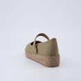 thumbnail image 4 of Cushionaire Tapas Canvas Mary Jane Flat Espadrilles for Women, Cushioned Comfort Closed Toe with Adjustable Strap, 4 of 11
