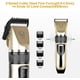 thumbnail image 3 of Electric Dog Grooming Clipper, Cordless Pet Grooming Kit Hair Clipper Kit(Gold), 3 of 5