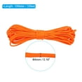 thumbnail image 2 of Uxcell Reflective Guyline Camping Paracord 4mm Nylon Tent Cord Guyline Rope Orange 33 Feet, 2 of 6
