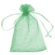 thumbnail image 2 of Costalitos Organza con Cordon PouchyForest 10Pzas Verde Obscuro 5x7cm Tela Bolsa Organza., 2 of 2