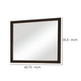 thumbnail image 5 of Conner Rectangular Mirror Cappuccino, 5 of 5