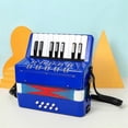 thumbnail image 5 of White 17 Keys 8 Bass Accordion Children'S Educational Musical Instrument for Students Beginners, 5 of 5