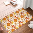 thumbnail image 4 of Rateoe Autumn Sweater Warmth Pattern Flannel Door Mat Indoor Outdoor Entrance, Waterproof All-Weather Doormat,Fade Resistant, Low Profile Entryway Mat 16x24in, 4 of 7