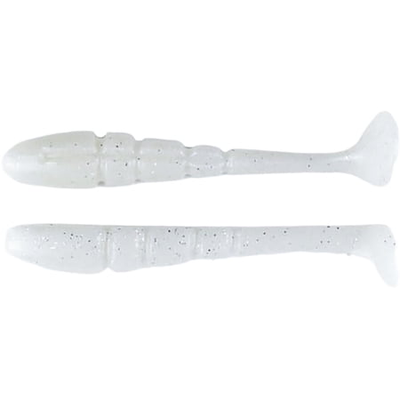 Xzone Pro Series Swammer Paddle Tail Swimbait Pearl Silver Flake Length 3 1/2 inch