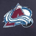 thumbnail image 3 of Men's Navy Colorado Avalanche Splatter Logo Long Sleeve T-Shirt, 3 of 4