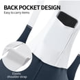 thumbnail image 4 of WOSAWE Men's Cycling Bib Pants High-Density Padded Bike Long Legging, 4 of 8