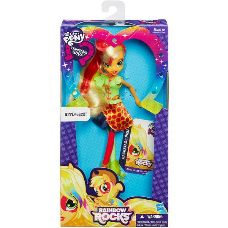 Sunset Shimmer My Little Pony Rainbow Rocks Applejack My Little