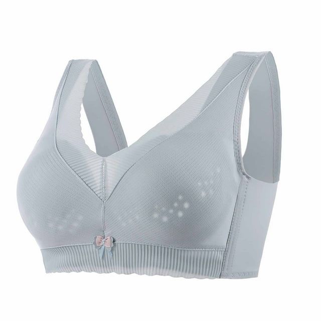 Timegard Bras for Women Full Coverage No Underwire Comfortable Everyday Low Back Bralette with Support