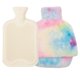 thumbnail image 4 of Botella de agua caliente de goma con funda lavable, regalo de invierno para calentar los pies de las manos, bolsa de agua caliente para adultos, Multicolor Salvador calentador de manos, 4 of 9