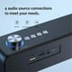 thumbnail image 3 of Portable Sound Bar Computer Speakers AUX Wired Wireless Bluetooth Speaker PC/TV Home Theater System 4D Stereo Surround-A, 3 of 5