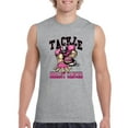 thumbnail image 1 of Artix - Men's Graphic T-Shirt Sleeveless, up to Men Size 3XL - Tackle Breast Cancer, 1 of 2