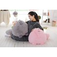 thumbnail image 4 of Juguetes de peluche para gatos, juguetes de peluche para niños, regalos de cumpleaños, gato de peluche blanco gordo (blanco, 20 pulgadas) WD.WDQZL Hogar, 4 of 4
