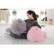 thumbnail image 4 of Juguetes de peluche para gatos, juguetes de peluche para niños, regalos de cumpleaños, gato de peluche blanco gordo (blanco, 20 pulgadas) oso de fresa  Juguete, 4 of 4