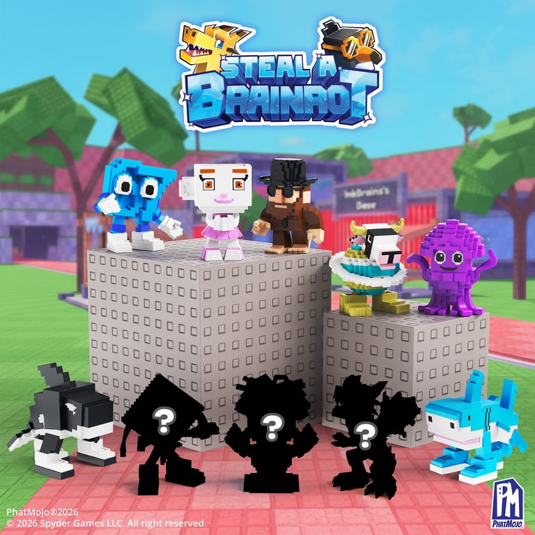 Steal A Brainrot Blind Bag Minifigures Series 1 Includes DLC Codes