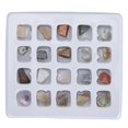 thumbnail image 1 of Kit De Colección De Rocas, Juego Educativo De Ciencia De Rocas Minerales De 20 Piezas Con Tabla De Identificación Para Niños, Aprendizaje De Geología Y, 1 of 7