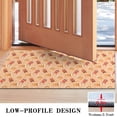 thumbnail image 3 of Orange Christmas Gingerbread Man Pattern Door Rugs,Washable Non Slip Door Mats Indoor,Decorative Door Mats,Entry Mat Indoor for Entrance,Bedroom,Kitchen,Bathroom,17"x30", 3 of 6