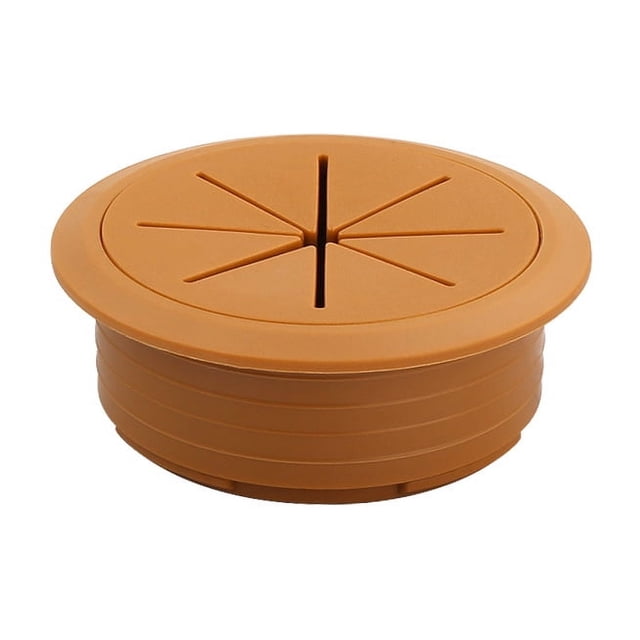 Tablero de tapa de orificio de rosca para escritorio de oficina de computadora, caja de alambre para escritorio, anillo decorativo para escritorio, hilo de alambre redondo
