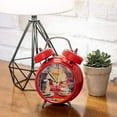 thumbnail image 3 of Joy The Cat Don't Do Perky Bright Red 6 x 5 Metal Wacky Waker Alarm Clock, 3 of 6