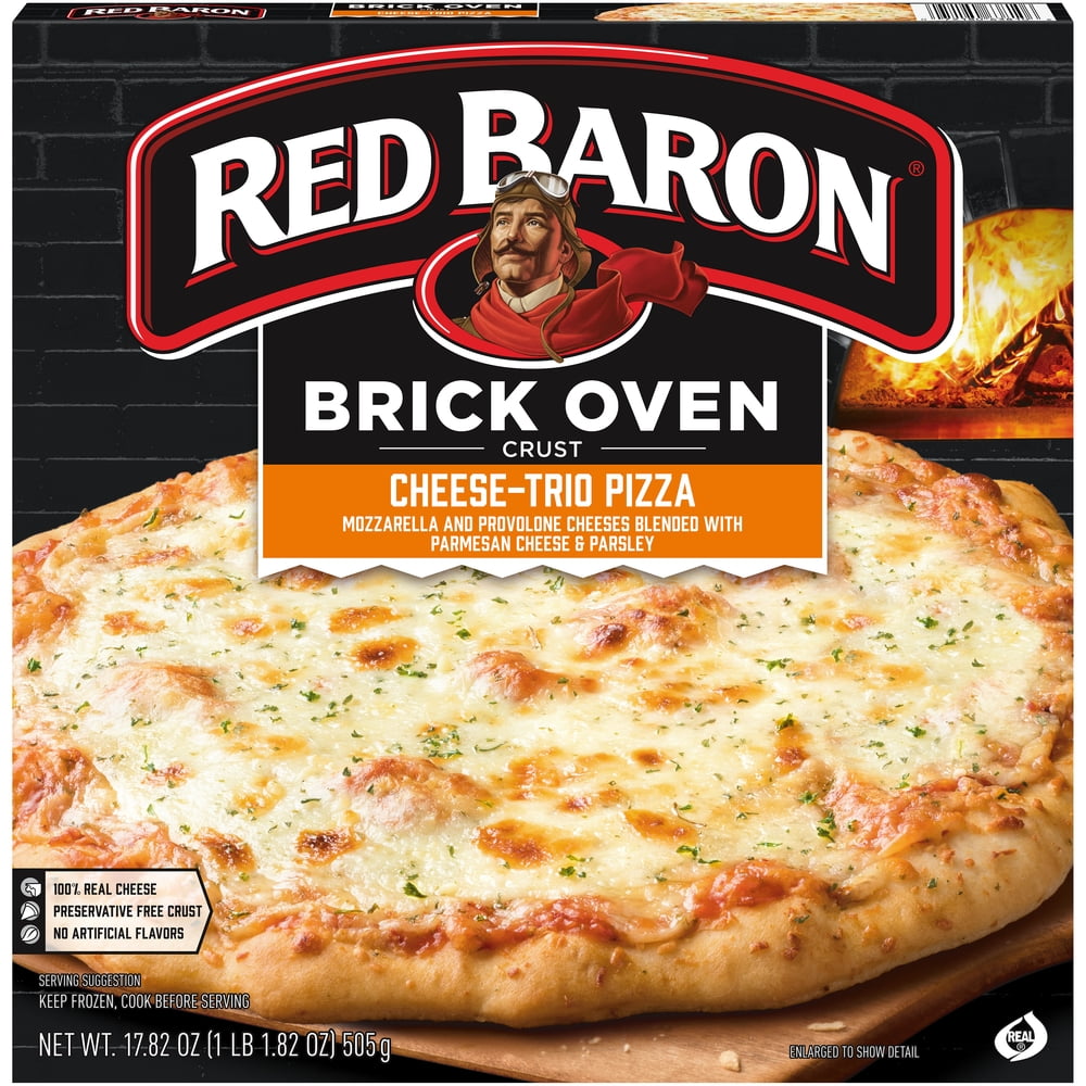 Red Baron® Brick Oven Crust Cheese Trio Pizza 17.82 oz.