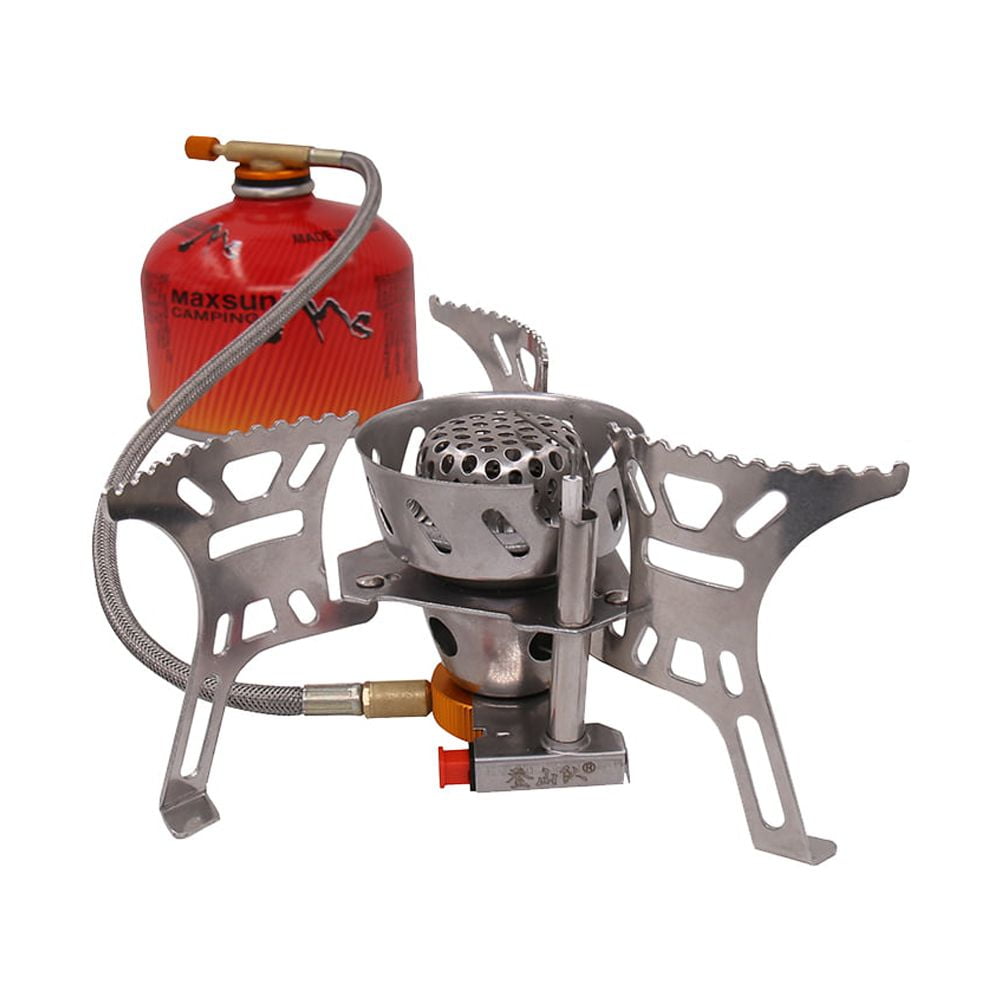 TAILTOSS  Windproof Camp Stove Easy Install Stable Support Outdoor Cooking