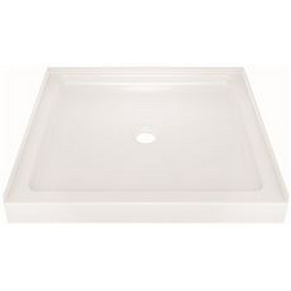 Delta Faucet Classic 400 Shower Base With Center Drain, 36 In. X 36 In