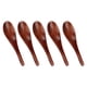 thumbnail image 3 of Cuchara De Cocina, Cuchara De Madera, 5 Piezas, Color De Pintura Antigua, Textura única Para Degustar Para Revolver ANGGREK Wooden Spoon for Cooking, 3 of 8
