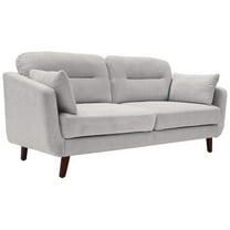 Elle Decor Chloe Sofa in Light Gray