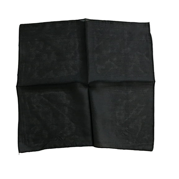 London Magic Works Magicians Silks With Tricks (black, 12 inch)