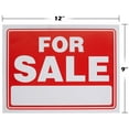 thumbnail image 2 of Ram-Pro 9" X 12" Sale Sign for Car and Auto Sales - Rust Free Clear and Visible Text Long Lasting with A Space to Hand Write, (4 Pack), 2 of 6