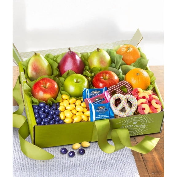 From You Flowers - Fruitful Box of Treats for Birthday, Anniversary, Get Well, Congratulations, Thank You, All Occasions