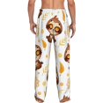 thumbnail image 3 of Balery Sloth Yoga print Men's Pajama Pants,Ultra Lightweight Pjs,Lounge Pant-X-Large, 3 of 9