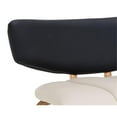 thumbnail image 6 of Home Square Lorelei 25.5" Counter Stool in Dillon Cream/Black - Set of 3, 6 of 8