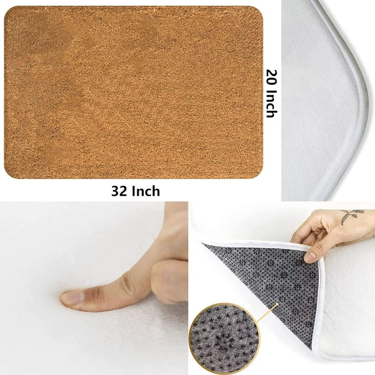 Floor Rug Doormat Door Mats Outdoor Doormat Indoor for Entryway 