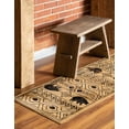 thumbnail image 3 of Rugs.com Pioneer Collection Rug – 10 Ft Runner Cedar Medium-Pile Rug Perfect For Hallways, Entryways, 3 of 9