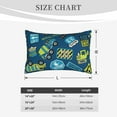 thumbnail image 6 of Balery Machinery Road Construction Pillow Covers,Bed Pilowcases,Reversible Plush Throw Pillow Covers End Pillow Encasement,Pillow Case - 14"X20", 6 of 9