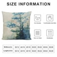 thumbnail image 5 of BANET Flax Throw Pillow Cover Christmas and New Year on Pillowcase Home Decor Square Pillow Case Cushion Cover 18x18in, 5 of 5