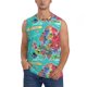 thumbnail image 1 of Fotbe Cartoon Map Of Europe Men's Camiseta sin Mangas Estampada para Hombres, Playera Casual para Gimnasio, Entrenamiento, Playa-XX-Large, 1 of 7