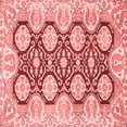 thumbnail image 1 of Ahgly Company Indoor Square Oriental Red Traditional Area Rugs, 8' Square, 1 of 4