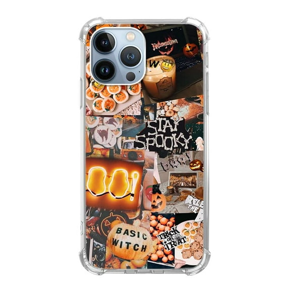 Fall Vibe Aesthetic Case for iPhone 13 Pro,Aesthetic Art Design TPU Bumper Cover Case