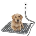 thumbnail image 1 of Cat Dog Pet Heating Pad Electric Heat Mat Heated Bed Dog Puppy Whelping Pads Uk Plug, 1 of 5