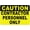 Warning Sign 3, variant on Scrap Metal Only Sign 8"x12", Aluminum Tin Warning Signs for Home Outdoor Garden, High-Visibility Recycling Sign for Workshop