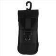 thumbnail image 2 of 3X Estuche para Gafas Estuche para Gafas de Sol Portátil Estuche Protector para Almacenamiento de Gafas Estuche para Linterna Impermeable de Nailon, Negro, 2 of 5