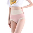 thumbnail image 1 of Gibobby Bragas Bikini Elásticas Braguitas encaje talla grande para mujer, bragas sexis cintura , reúne la cintura y las nalgas, las líneas reúnen la cintura y las nalgas （Rosa， L), 1 of 4