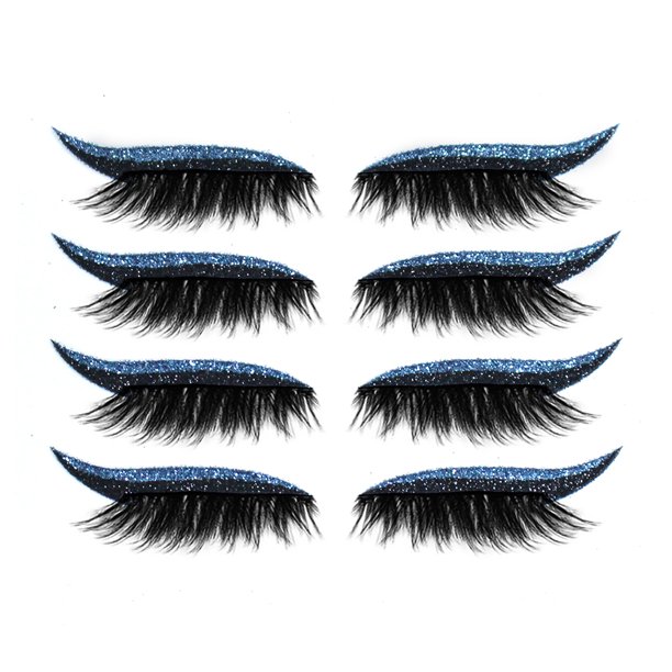 Ygjytge Eyelid Line Stick Cinta Autoadhesiva Reutilizable Cat Eye Makeup Supply (Azul) Ygjytge Para estrenar