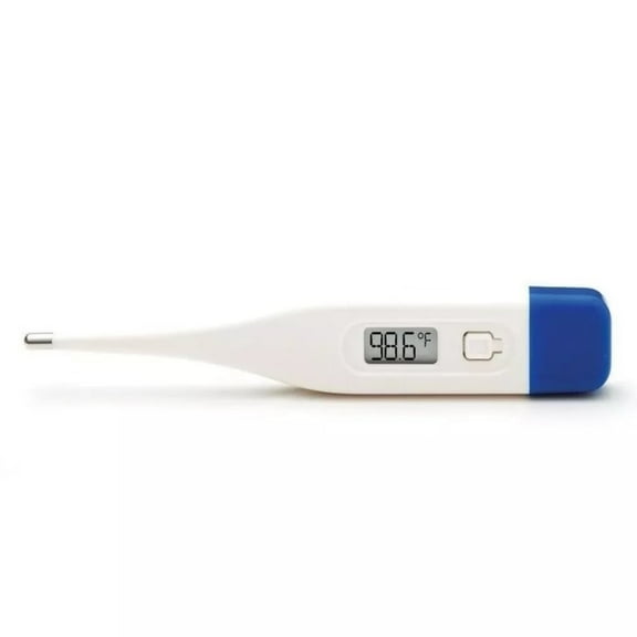 DISEN Digital Thermometer for Adults and Kids – Quick Reading with LCD Display and Waterproof Tip