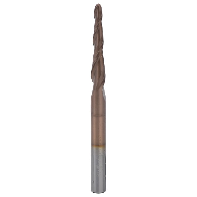 Milling Cutter,Tapered Ball Nose End CNC Router Bits Cone End Mills Effortless Installation