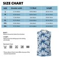 thumbnail image 6 of Gaeub Blue Shells Men's Sleeveless Muscle Shirts Workout Tank Tops, Odor Protection and Comfortable - X-Large, 6 of 8