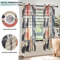 thumbnail image 3 of Yayeee Window Curtains Light Filtering 63"x52" Grommet Panel Pair Home Living Room Decor, Cats and Hearts, 3 of 7